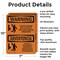 Signmission Safety Culture Sign, 7 in Width, Aluminum, Rectangle, Bilingual OS-2PACK-WS-A-710-L-12537 - alternate 7